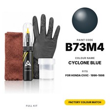 Touch Up Paint For Honda Civic B73m4 Cyclone Blue Full Kit Ute Body Fix Touch Up Paint For Honda Civic B73m4 Cyclone Blue Full Kit Ute Body Fix