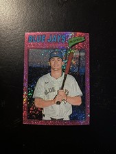 Topps Heritage Joey Loperfido Toronto Blue Jays #354 Sparkle Parallel 2024