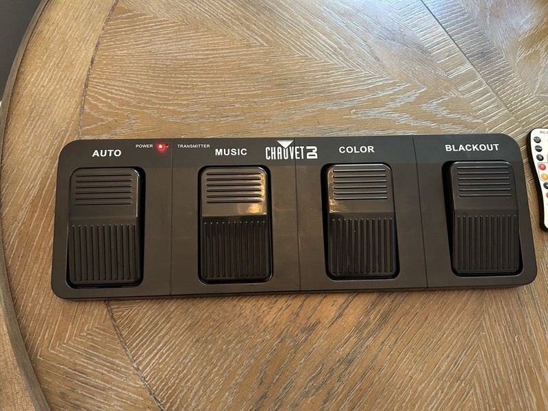Brand new Chauvet Lighting Wireless Foot Switch Controller W/Remote