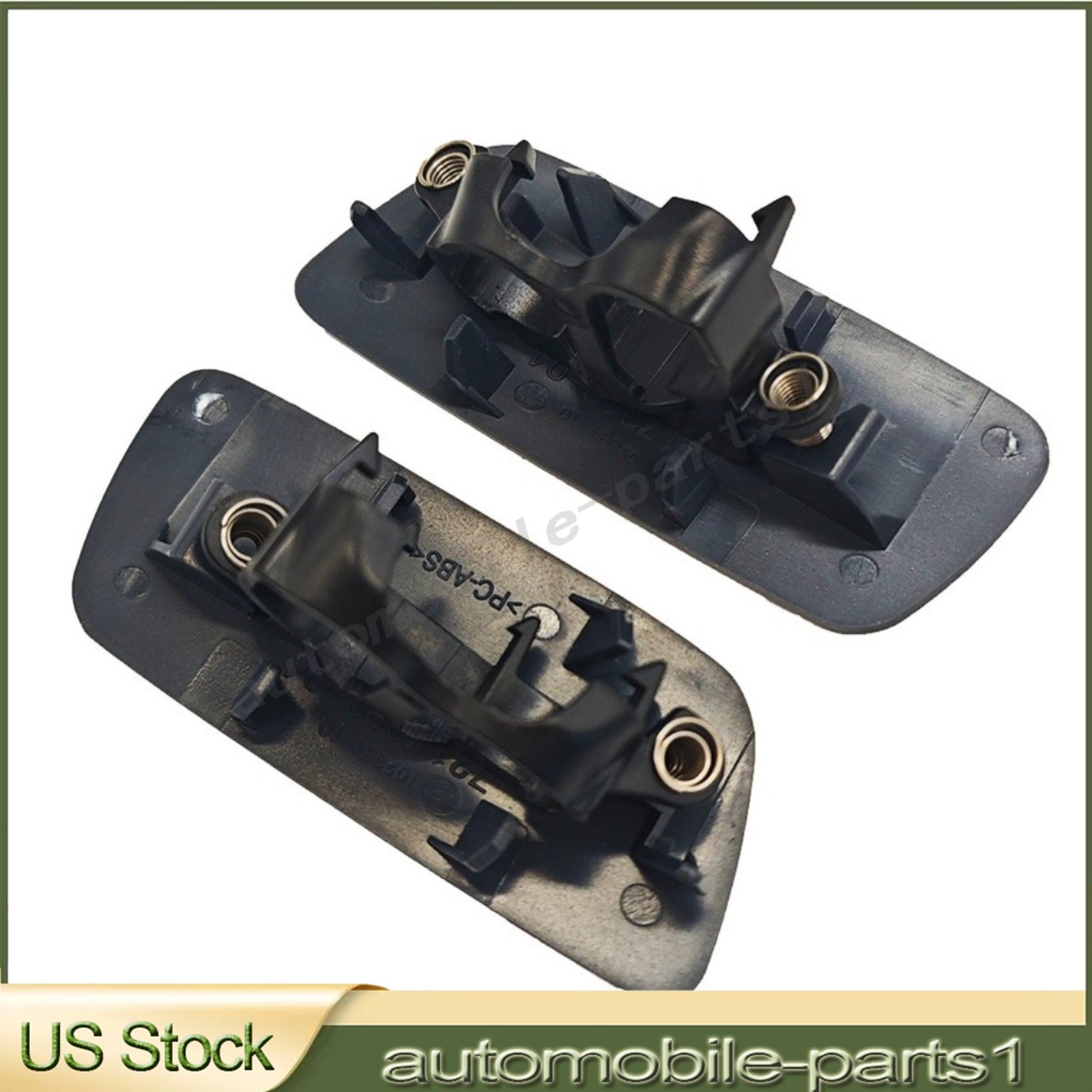 2 Pcs For 2010-2018 Rolls-Royce Ghost Front LH+RH Headlight Washer Nozzle Cover