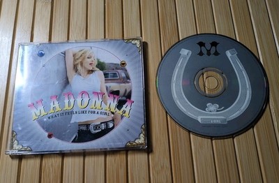 Madonna What It Feels like for a Girl  Single CD 2001 In Very Good Condition 