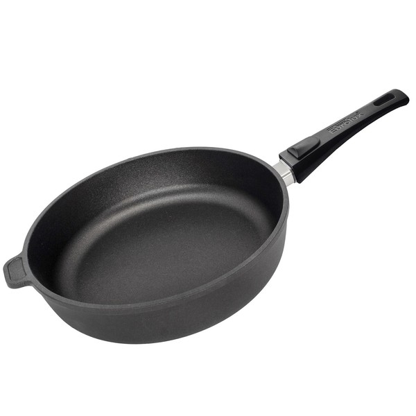 Eurolux Schmorpfanne Induktion Aluguss Antihaft 20 Cm Bratpfanne Griff Abnehmbar-image