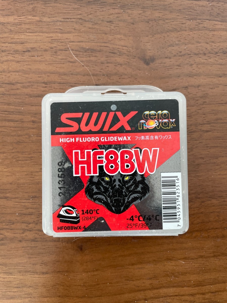 SWIX CERA 【中古品HF4BW1個＆5BW2個】【未使用HF8 1個】 SWIX HF8BW Cross Country Universal Wax Nordic Ski Wax Bundle