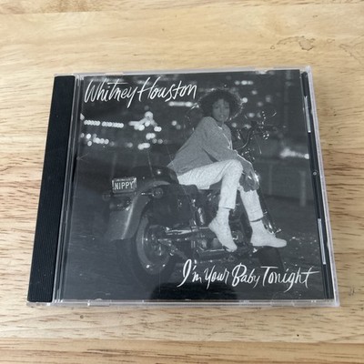Whitney Houston   I'm Your Baby Tonight CD 1990 R&B Pop Arista Stevie Wonder