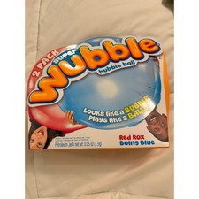 Super Wubble Bubble Ball 2 Pack Red Rox Boing Blue Inflatable Toy 80711 NIB