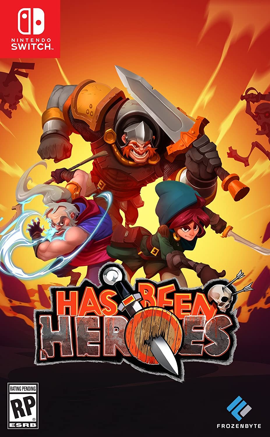 Has-Been Heroes combat de stratégie en temps réel et sorts combinés pour joueurs