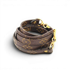 LOUIS VUITTON Shoulder Strap Monogram Canvas Non-Adjustable Crossbody