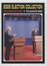 2009 Topps American Heritage Barack Obama & John McCain #143 0hj7