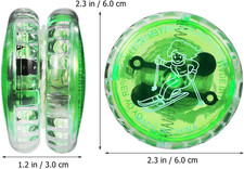 Glow in The Dark Light Up Yo-Yo Set for Kids - 6 Pcs LED Light Up Yo Yo Ball ...