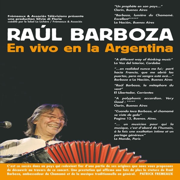 Raul Barboza En Vivo En La Argentina Dvd DVD New 3561302401386
