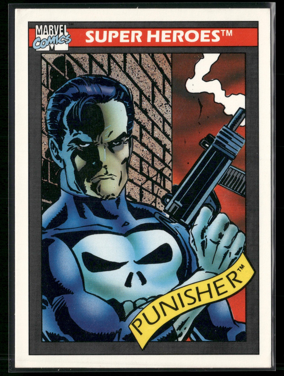 1990 Impel Marvel Universe #47 Punisher