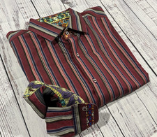 Men s Robert Graham Shirt Sz XL Button Up Excellent Condition.