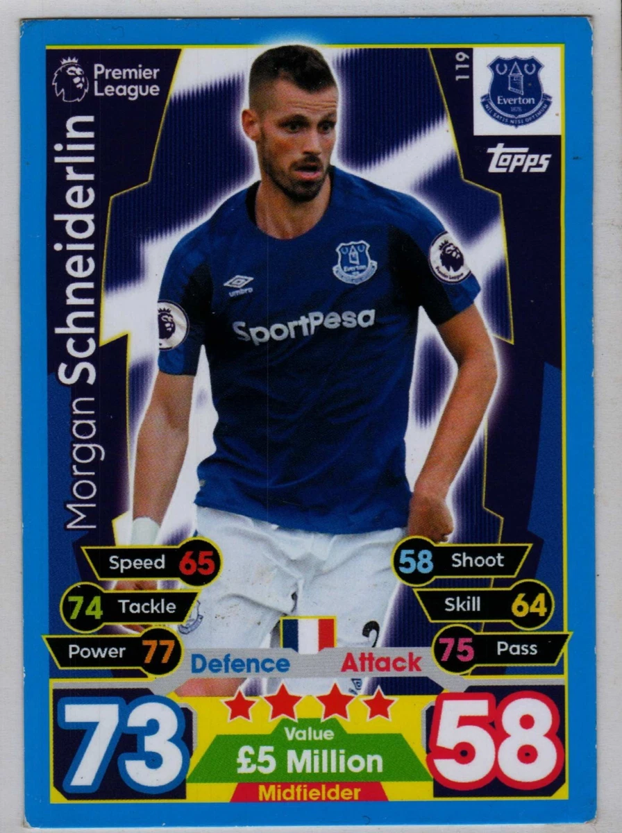 2017-18 Topps Match Attax English Premier League - Morgan