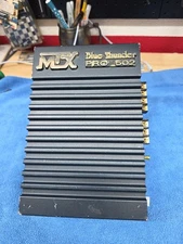 MTX Blue Thunder Pro 502 Amplifier Looks Works Great Clear and Strong.