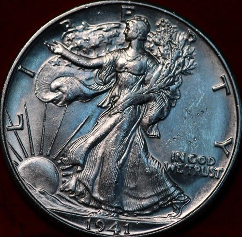 1941-D Walking Liberty Half Dollar — photo from the most recent tracked eBay sale
