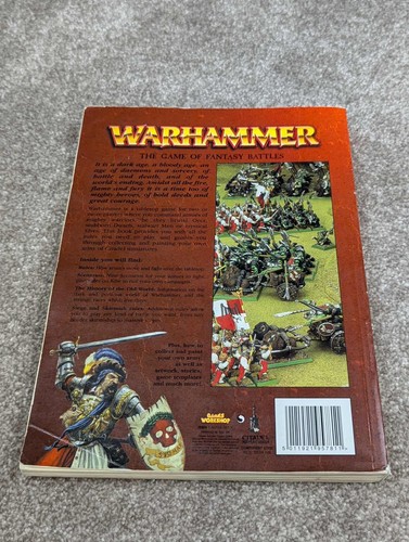 Warhammer Fantasy Battles Rulebook 5th Ed 1996 Games Workshop - Picture 2 of 3