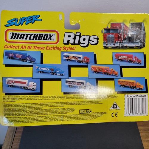 Vtg Matchbox PEPSI Super Matchbox Rigs Series 1994 NIB NOS Truck semi New - Picture 2 of 3