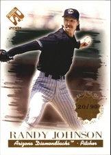 2001 Pacific Private Stock Premiere Date #7 Randy Johnson /90 - BB