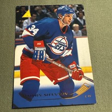 Darrin Shannon 1995-96 Pinnacle #69 Winnipeg Jets