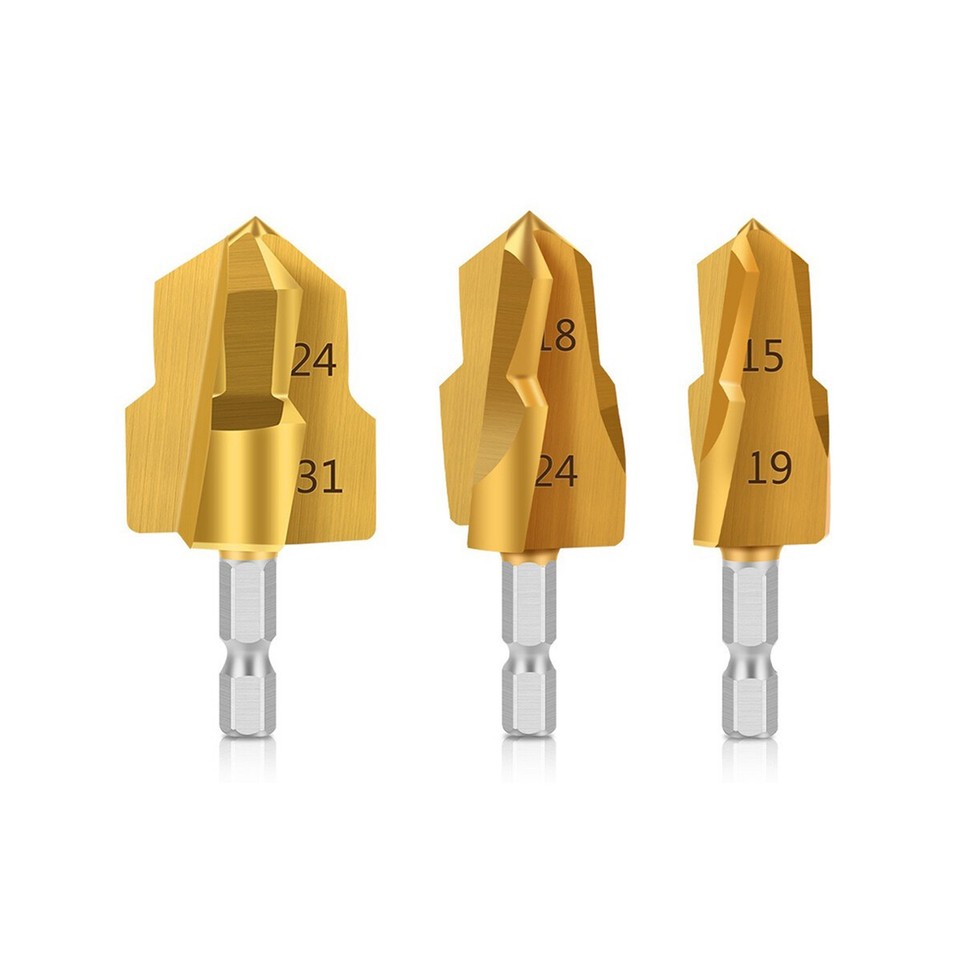 PPR Lifting Drill Bit Step Socket, PVC Pipe Expander Connector For Plumbing And Repair Projects I.188678203