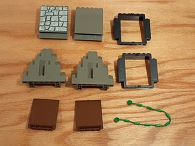 Lego System - Stone Tower Bridge - Set 6089 - 1998 Incomplete