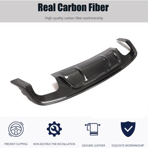 Carbon Fiber Rear Bumper Diffuser Lip Body Kit For Audi A5 S-LINE S5 B8.5 12-16 - Bild 8 von 12
