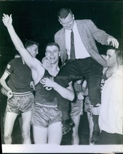 1960 Thomas Academy Basketball Victory Celebration Historic Vintage Photo 8x10