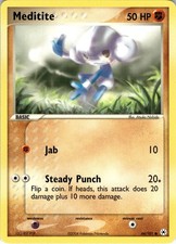 Pokemon Meditite EX Hidden Legends 66/101 Near Mint on eBay