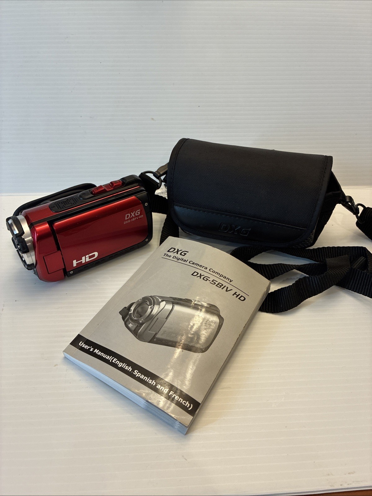 & Case With Manual Untested For Parts
