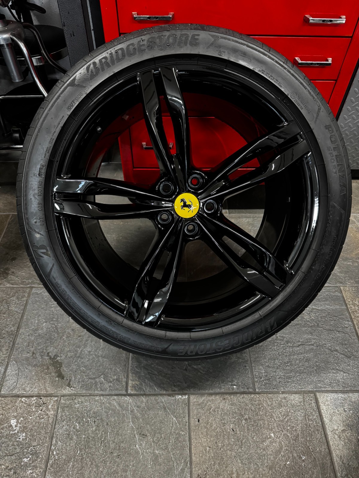 Ferrari 296 2025 Front Wheel