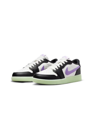 Air Jordan 1 Low Retro GS 'Black Raspberry' HF0410-001
