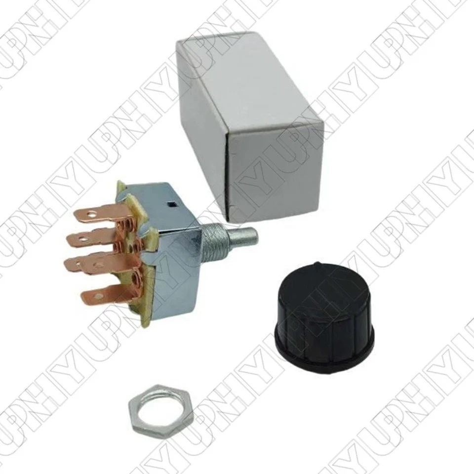 Car A/C Blower Switch 3-Speed 5 Copper Post HVAC System Switch SW1000C For Truck - Image 3 of 4