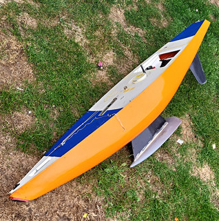 Futaba FP R102JE Receiver RC Electric Yacht Sailboat Hull Orange/White/Blue