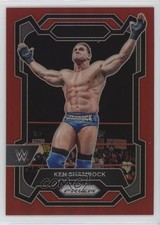 2024 Panini Prizm WWE Red Prizm 232/299 Ken Shamrock #137 17x6