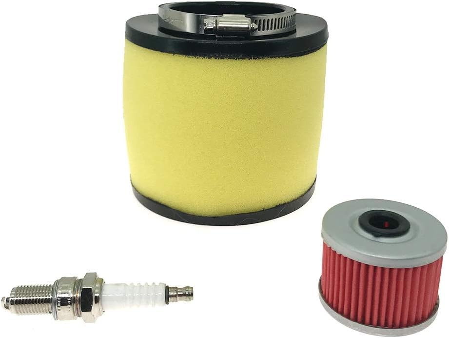 Oil Filter Spark Plug For 1995-2004 Foreman 400 450 Trx400 T