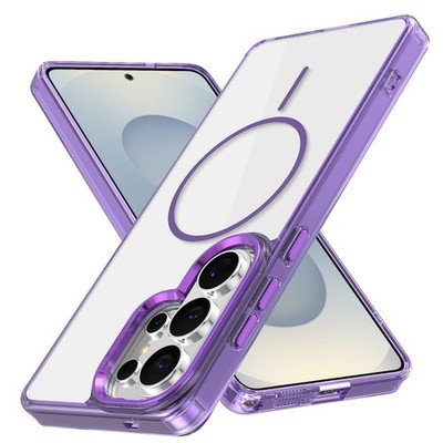 For Samsung Galaxy S26 Ultra S25 S24-S22Ultra Magnetic Clear Back Slim PhoneCase