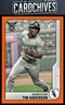 Tim Anderson 2021 Topps Big League #39 Orange