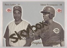 2004 Skybox Autographics Prospects Endorsed Barry Larkin Edwin Encarnacion 0qn