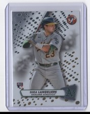 2023 Topps Pristine * Shea Langeliers Rookie Oakland Athletics #3