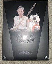 Hot Toys Star Wars The Force Awakens Rey & BB-8 MMS337 1 6 12 Figures New USA