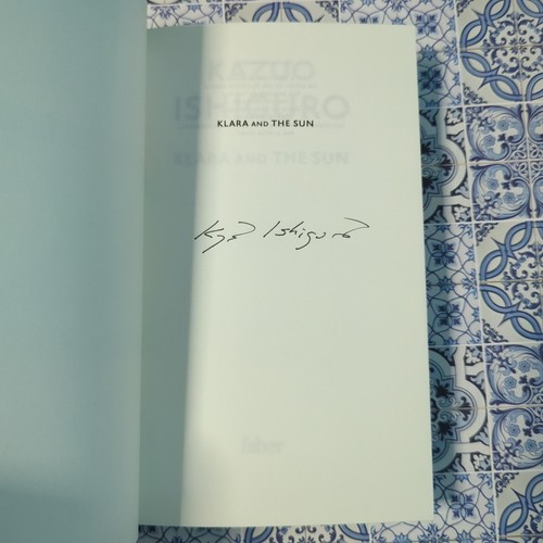 Kazuo Ishiguro - Klara And The Sun - Signed Waterstones Exclusive First Edition - Picture 3 of 13