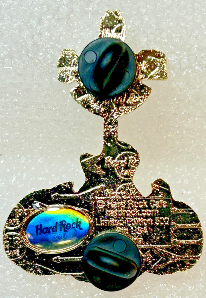 Hard Rock Cafe Las Vegas Halloween 2005 Guitar Pin Pumpkins LE 500 Mint ...