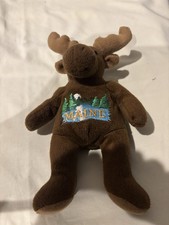 Mary Meyer Maine Moose Plush Animal Stuffed Toy Beanie