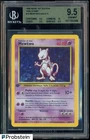 1999 Pokemon Base 1st Edition Thin Stamp #10 Mewtwo Holo BGS 9.5 GEM MINT