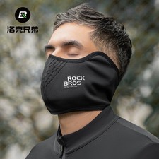ROCKBROS Unisex Cycling Warmth Face Mask Fleece scarf Outdoor windproof