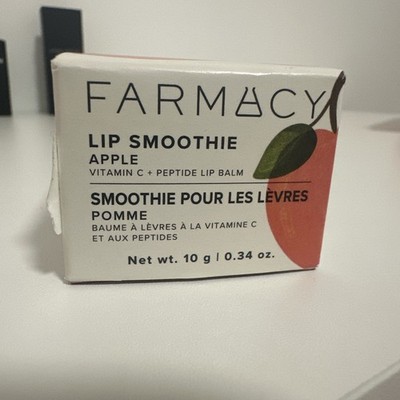 NEW - Farmacy Lip Smoothie Apple Vitamin C + Peptide Lip Balm - 0.34 oz / 10 g
