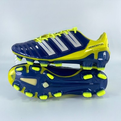 Adidas Predator Adipower FG V23526 D.Beckham US7,5 UK7 Blau Herren Stollen Fu...