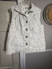 chicos Vintage Vest size 2