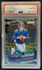 2025 Panini Prizm Jaxson Dart RC Lazer Rookie #332 Giants PSA 10 GEM MINT