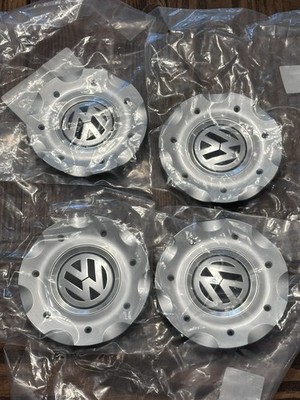 Genuine OEM VW Golf R32 GTI Wheel Center Hub Cap Bright